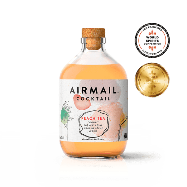 airmail cocktail peach tea gold medal SFWSC