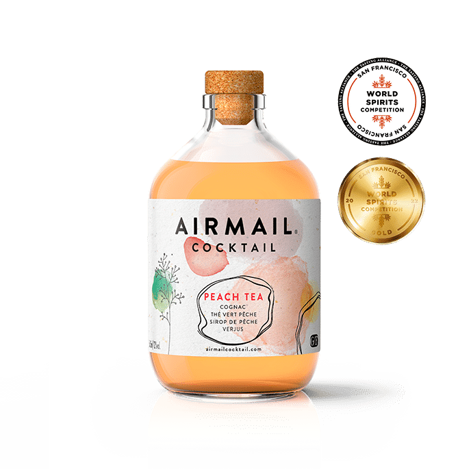 airmail cocktail peach tea gold medal SFWSC