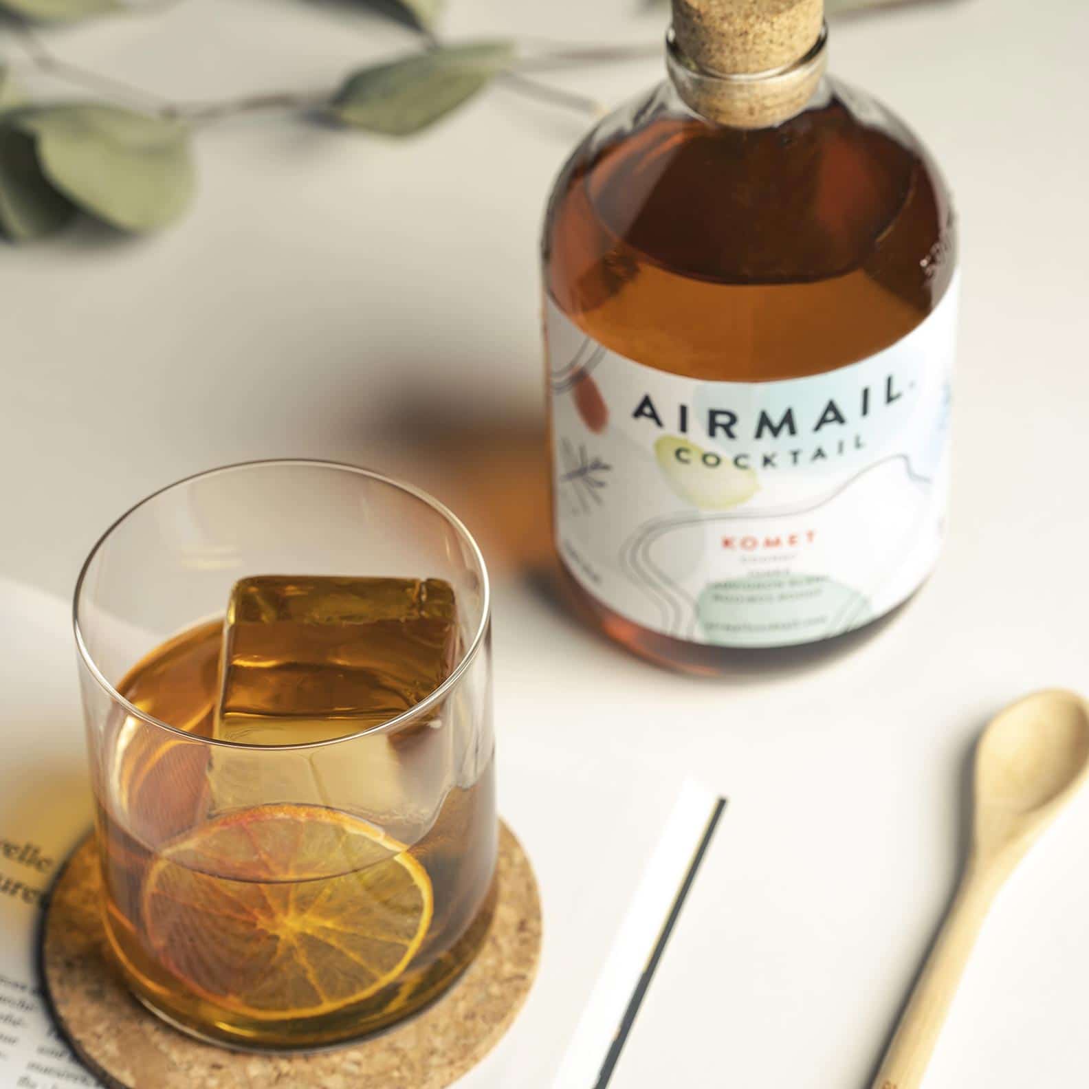 airmail cocktail komet inspiration