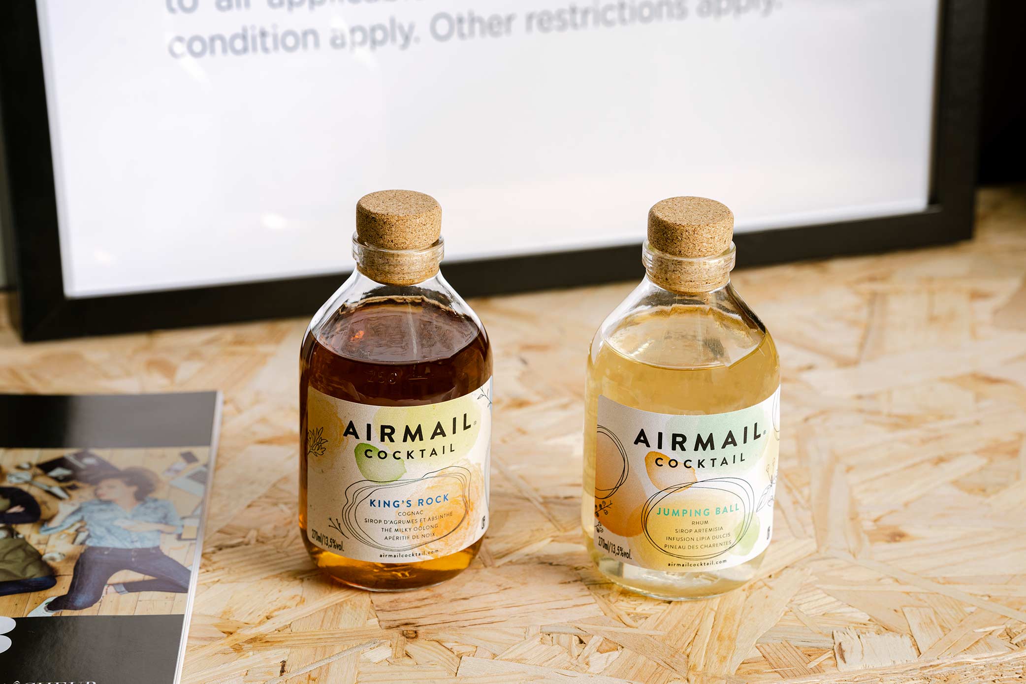 airmail cocktail cognac rum