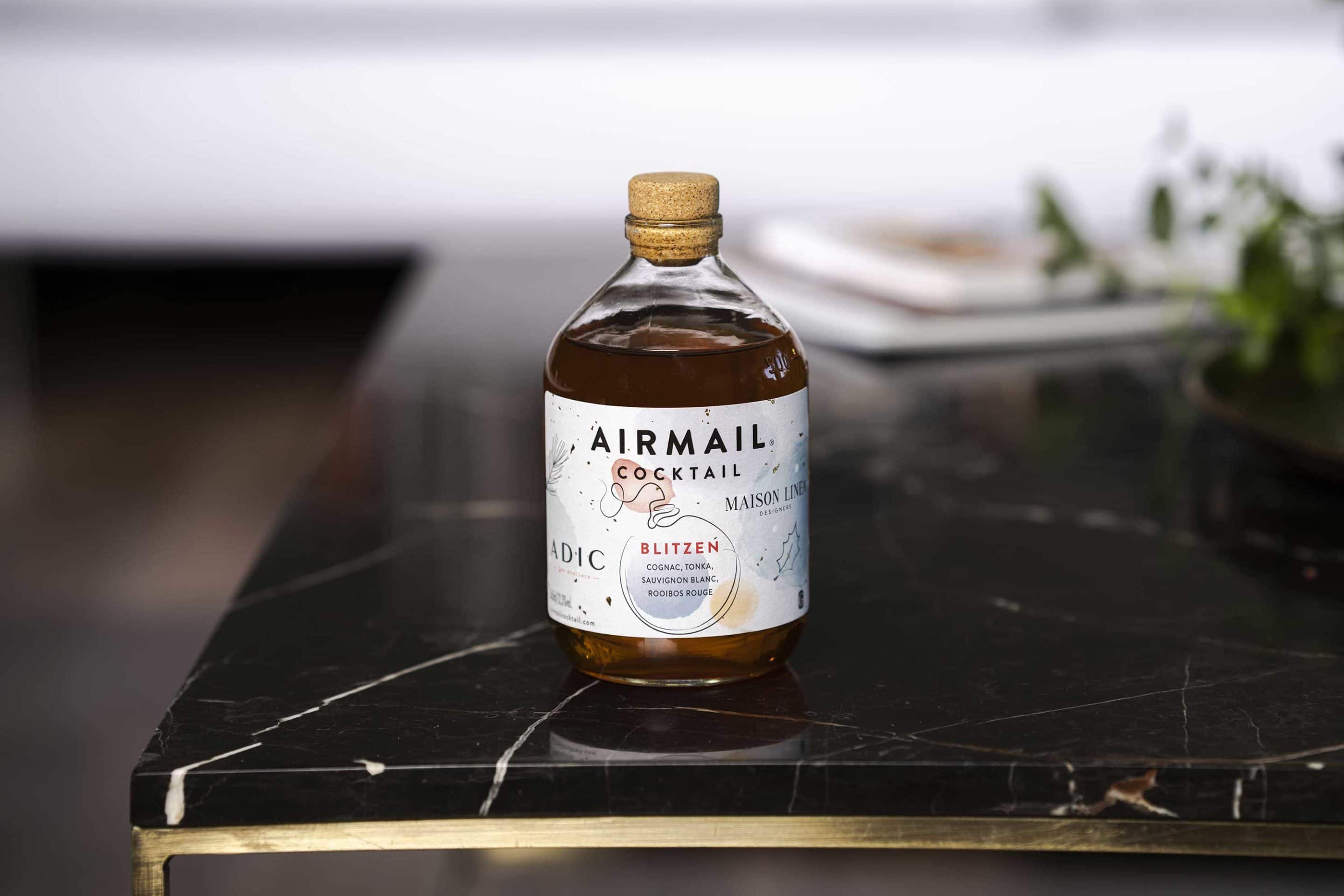 airmail cocktail personnalise