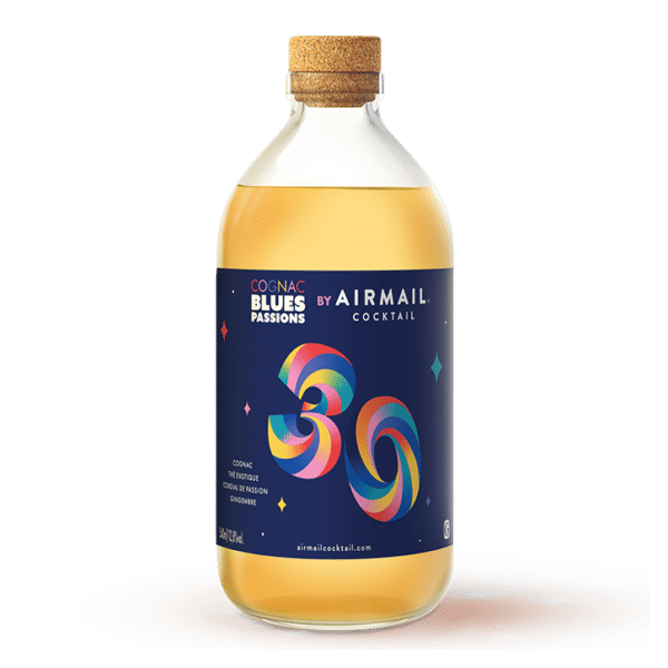 airmail cocktail cognac blues passions