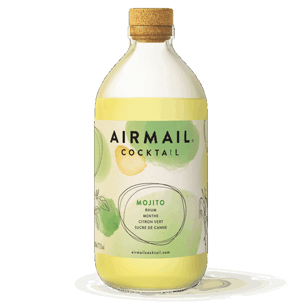 airmail cocktail packshot mojito